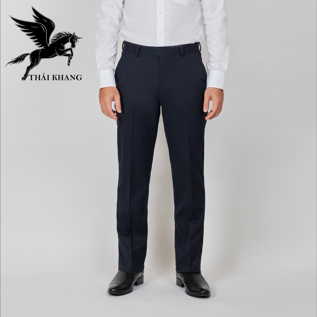 Quần tây nam trung niên vải dày mềm không ra màu loại quần tây nam ống suông | BigBuy360 - bigbuy360.vn