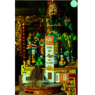 Nhang sạch - Nhang Quế (Hộp 100 nén)