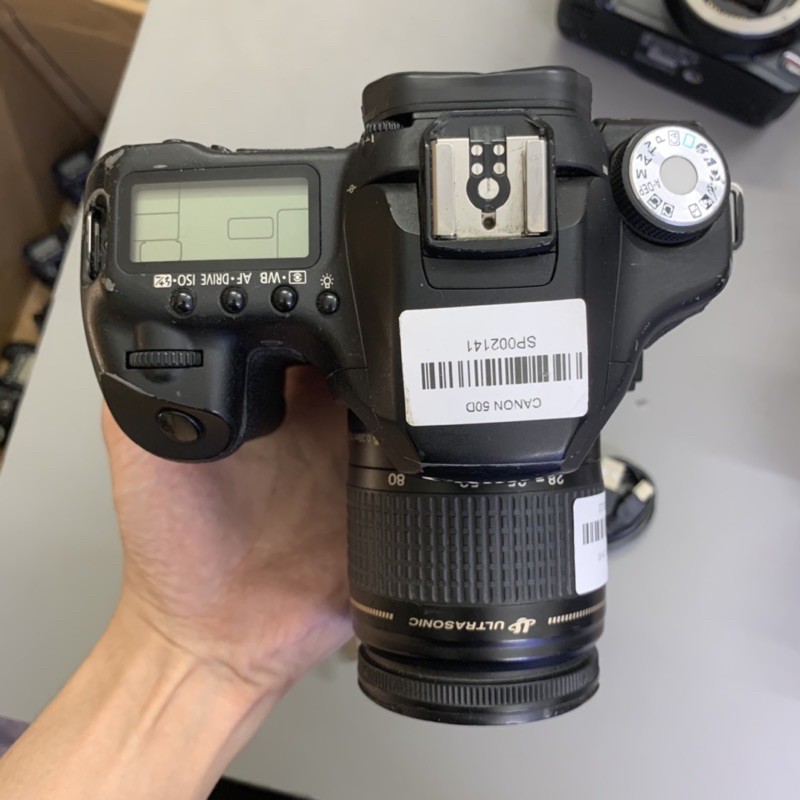 Bộ máy ảnh canon 50D kèm ống kính usm 90%
