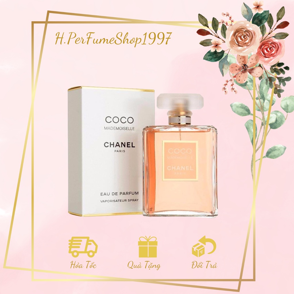 Nước Hoa Nữ Coco Mademoiselle EDP Dung tích 100ml - Dầu thơm nữ dịu dàng tươi mát nữ tính