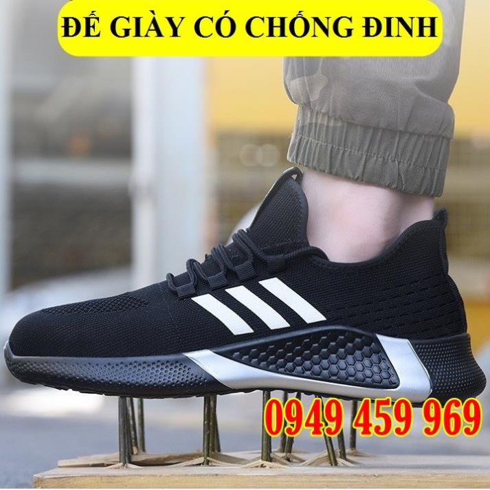 Giày Bảo Hộ Lao Động Nam Cao Cấp - Thể Thao Siêu Nhẹ Siêu Bền - Chống Đinh Chống Cắt - Tặng Kèm Tất 2022 | BigBuy360 - bigbuy360.vn