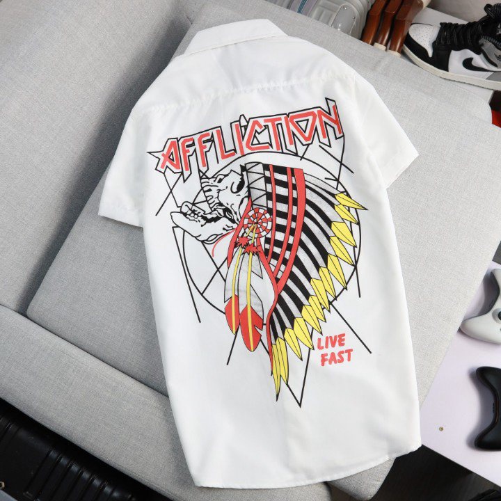 Áo Sơ Mi Nam Ngắn Tay Lịch Lãm In Họa Tiết Thổ Dân Chất Kate Mịn Mát Mặc Đẹp Soái Ca [NEW UNISEX]