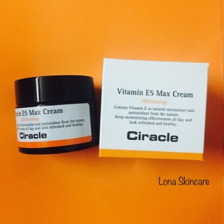 Kem Dưỡng Trắng Ciracle Vitamin E5 Max Cream (50ml)