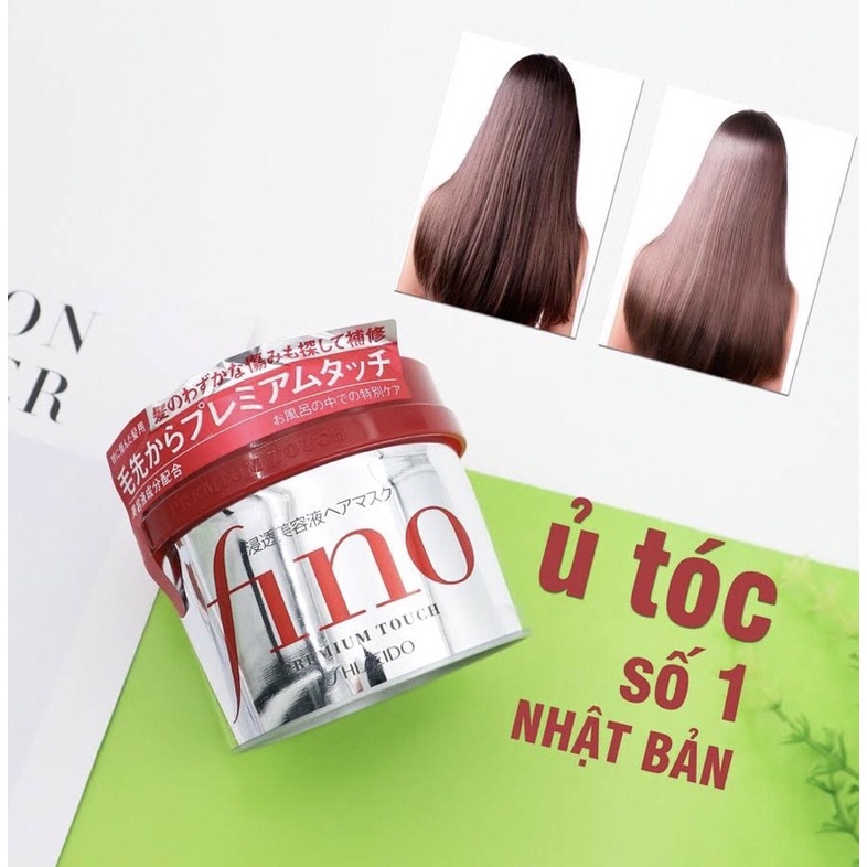 Ủ tóc Fino của nhật Giúp DƯỠNG TÓC MỀM MƯỢT, PHỤC HỒI TÓC HƯ TỔN...