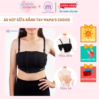 💜 áo hút sữa mama’s choice, áo rảnh tay có dây phù hợp với mọi size ngực – chất cotton kháng khuẩn