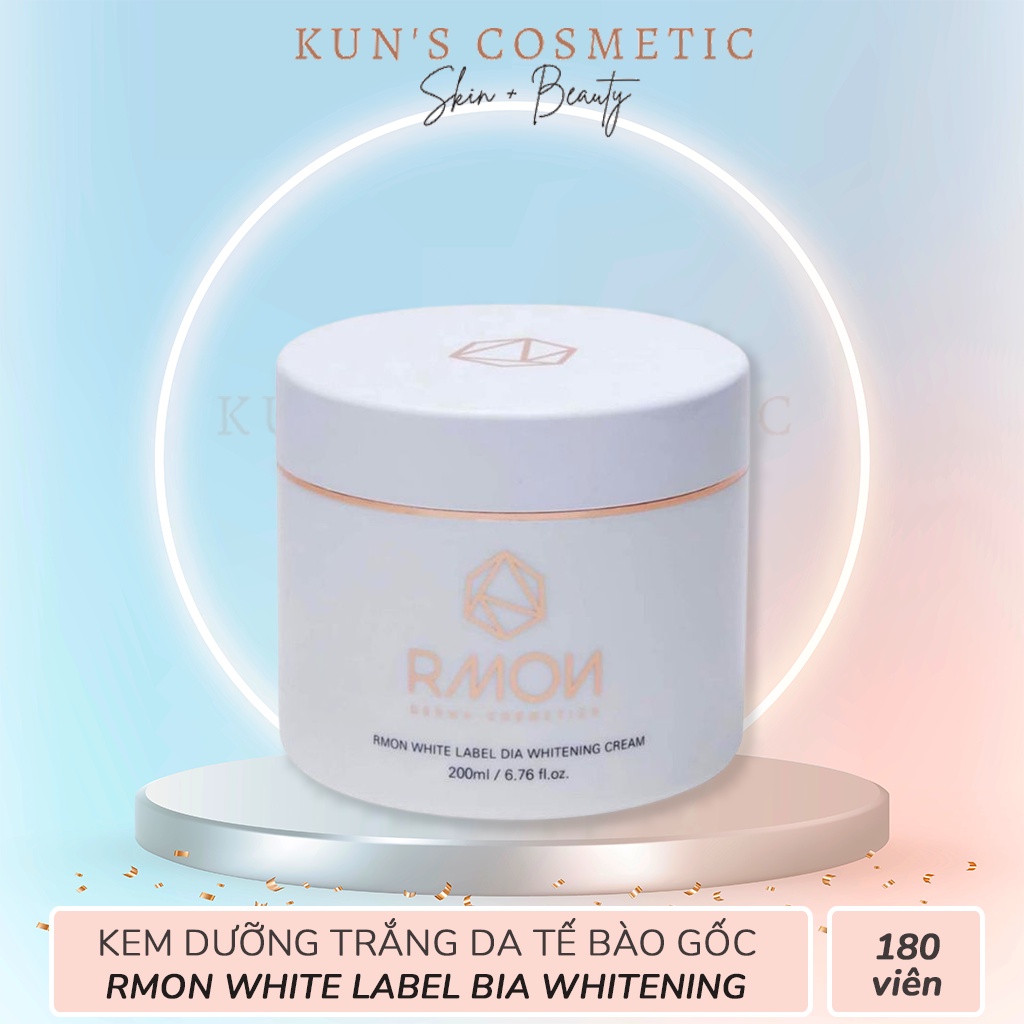 Kem Dưỡng Trắng Da Body Rmon White Label Bia Whitening Cream (200ml)