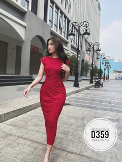 Bigsize Đầm thun D359