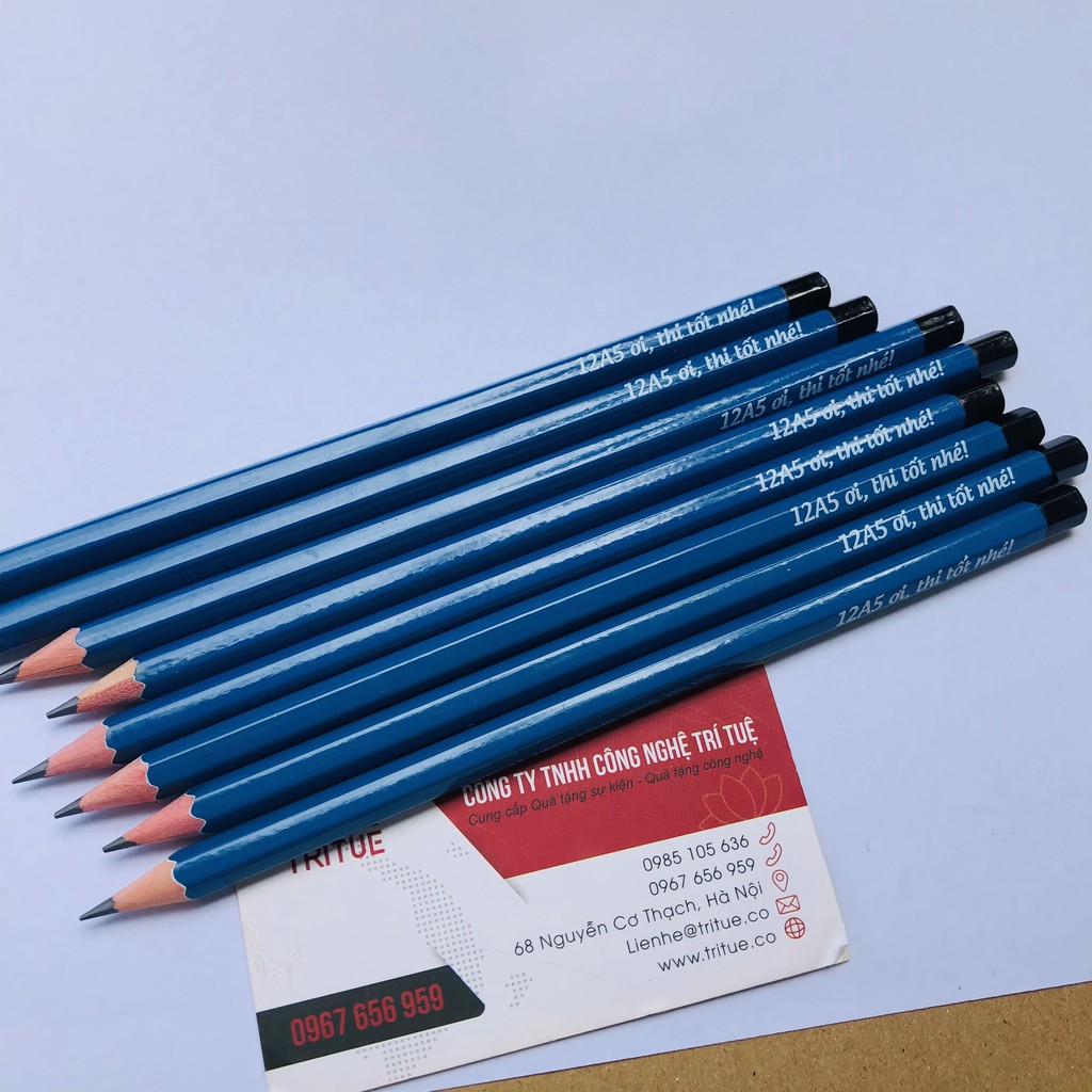 Sản xuất bút chì, in bút chì giá rẻ theo yêu cầu tại Hà Nội