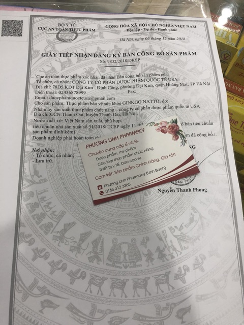 CHÍNH HÃNG) Hoạt huyết dưỡng não GINKGO NATTO 3 With Coenzyme Q10 | BigBuy360 - bigbuy360.vn