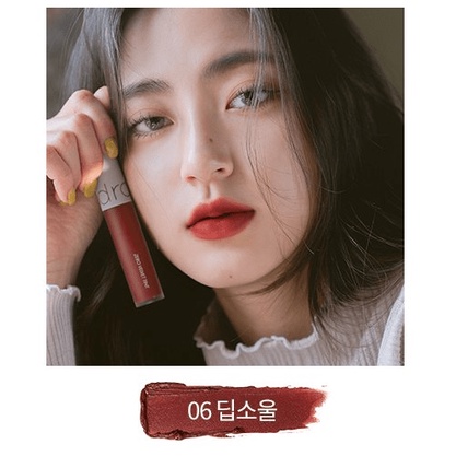 (CAM KẾT AUTH, TEM HIDDEN TAG) Son Romand Zero Velvet Lip Tint #06 Deep Soul Đỏ nâu