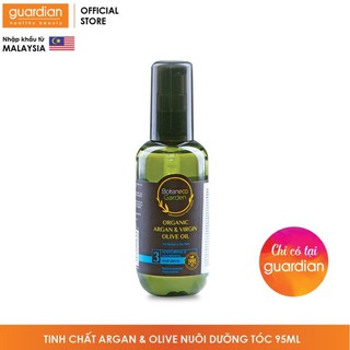 Serum dưỡng ẩm nuôi dưỡng tóc Botaneco Garden Organic Argan Virgin Olive Oil 95ml