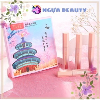 🦄 Son kem lì THÁP HỒNG TUZ0102 mịn môi lâu trôi nội địa sỉ tốt - NGỰA BEAUTY