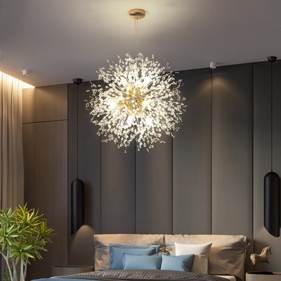 Đèn Chùm hoa Bồ Công Anh đường kính 500mm, 3 chế độ ánh sáng, tặng kèm bóng LED