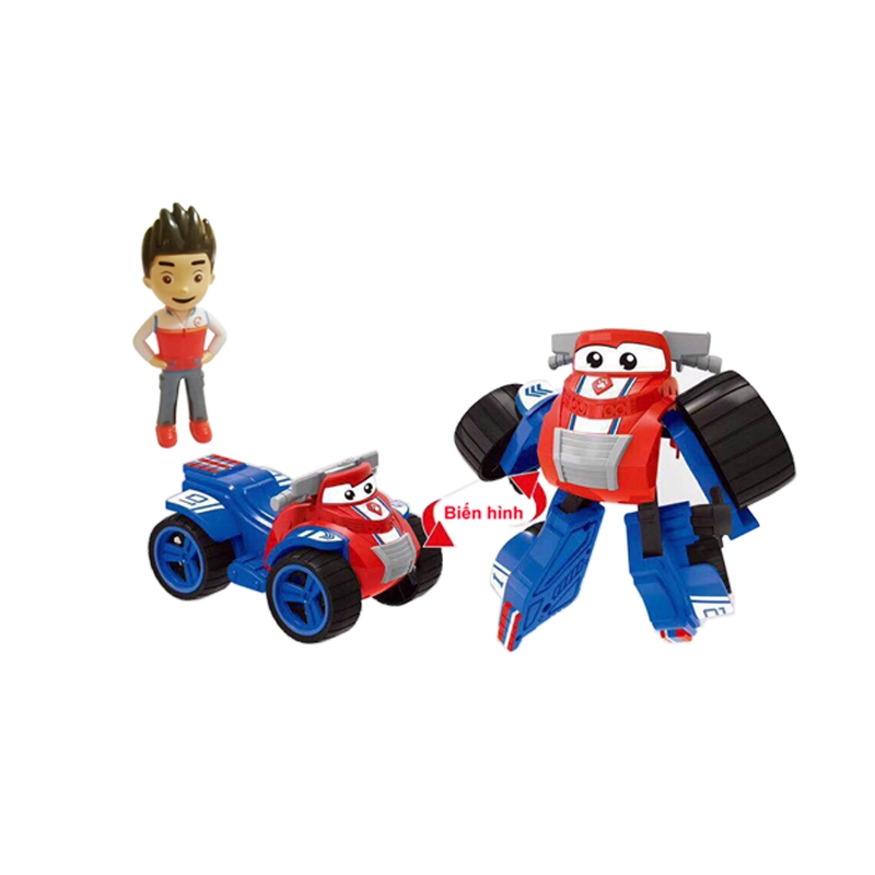 mô hình xếp hình đồ chơi lắp ráp robot biến đổi thành xe kèm nhân vật mã 360 quà tặng cho bé trẻ em