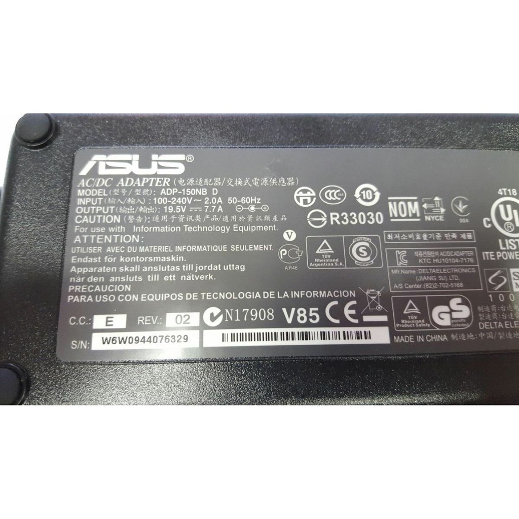 ⚡️[Sạc zin]Sạc laptop Asus 19.5V - 7.7a - 150W