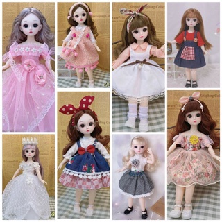 Búp Bê baboliy cao 30cm mắt gắn 20 khớp