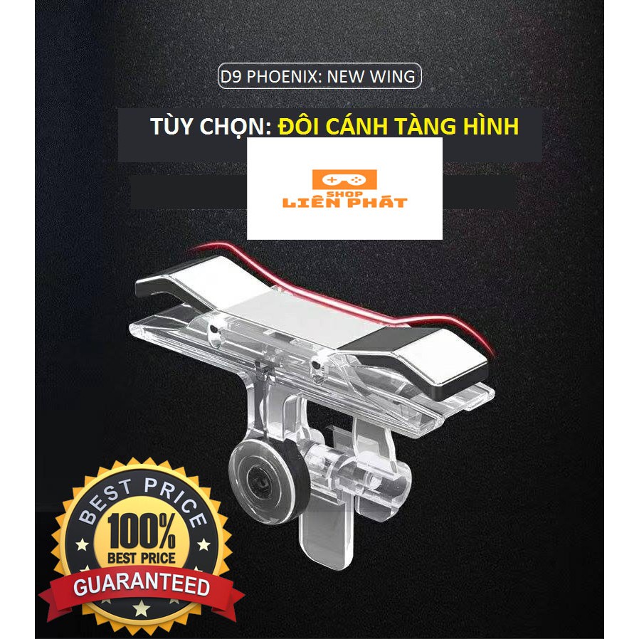 Nút chơi game bắn súng Pubg, Ros, bản Thần Ưng Kim Loại Mới Nhất!!! D9 Phoenix (Invisible Wing)! | BigBuy360 - bigbuy360.vn