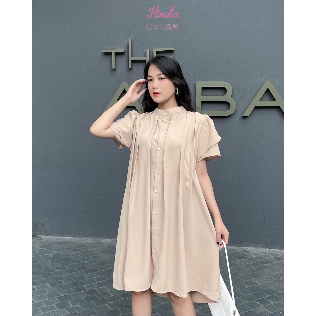 Đầm bầu dập ly Hinata DB035