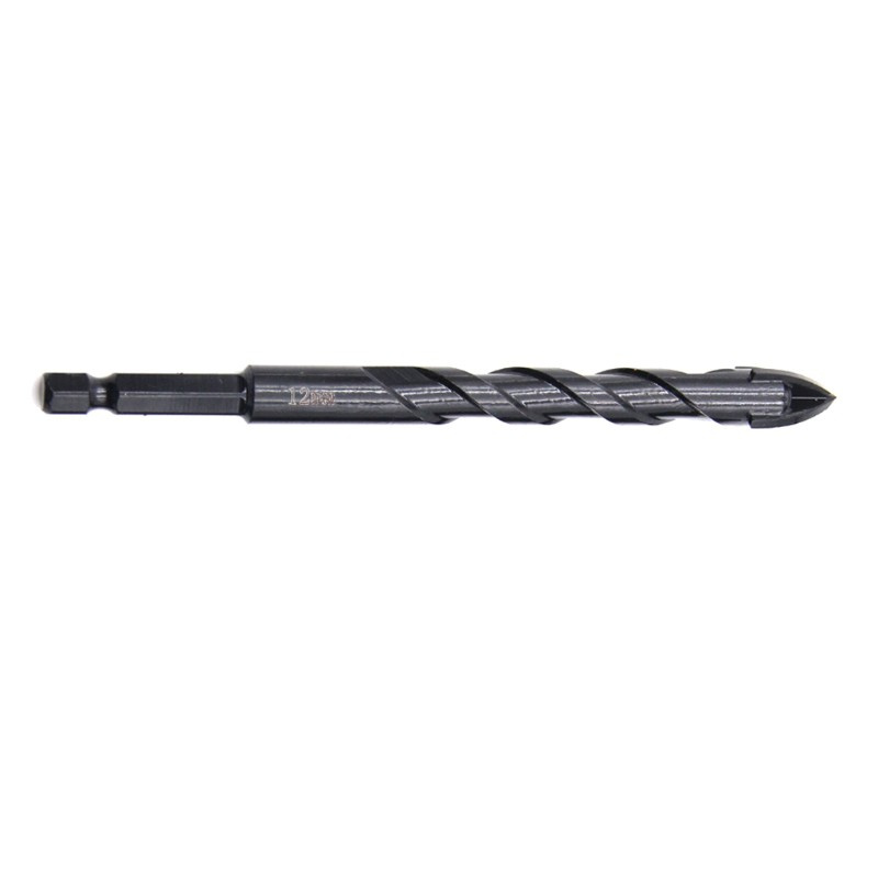 Mũi khoan lỗ hình lục giác bằng hợp kim cứng 3 / 4 / 5 / 6 / 8 / 10 / 12mm chuyên dụng cho gạch men / kính
