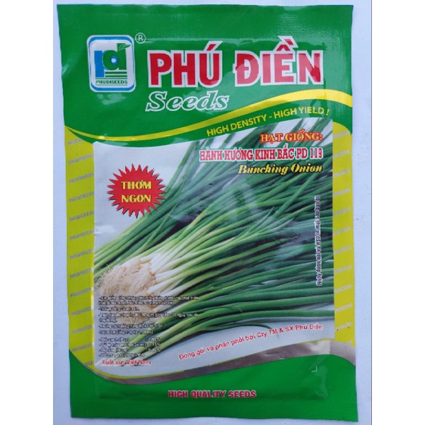 HẠT GIỐNG HÀNH HƯƠNG PD 119