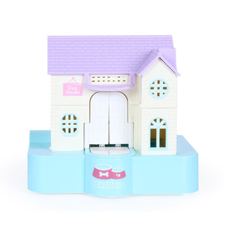 Hộp Đựng Tiền Tiết Kiệm Hình Ngôi Nhà Chú Chó Điện Tử Có Nhạc Vui Nhộn