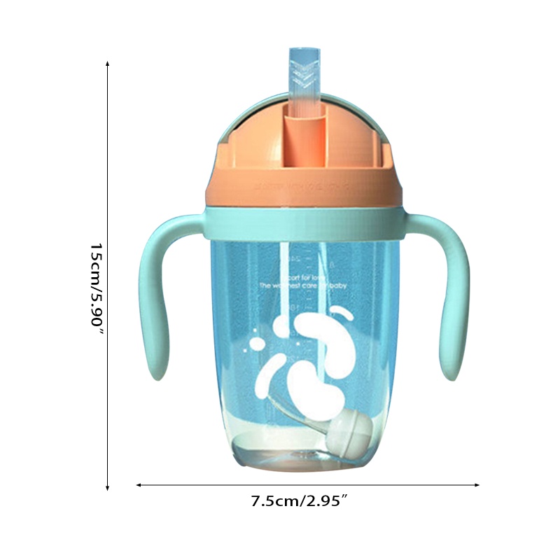 Bình Uống Nước 3 Trong 1 Chống Sặc Có Vòi Rót Chữ V Cho Bé