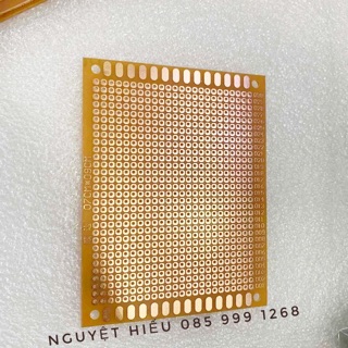 5 tấm mạch phíp đồng đục lỗ 7x9