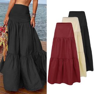 Chân Váy Maxi Khóa Kéo Thời Trang Dành Cho Nữ