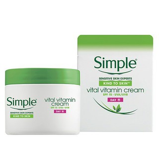 Kem Dưỡng Simple Kind To Skin Vital Vitamin Cream 50ml
