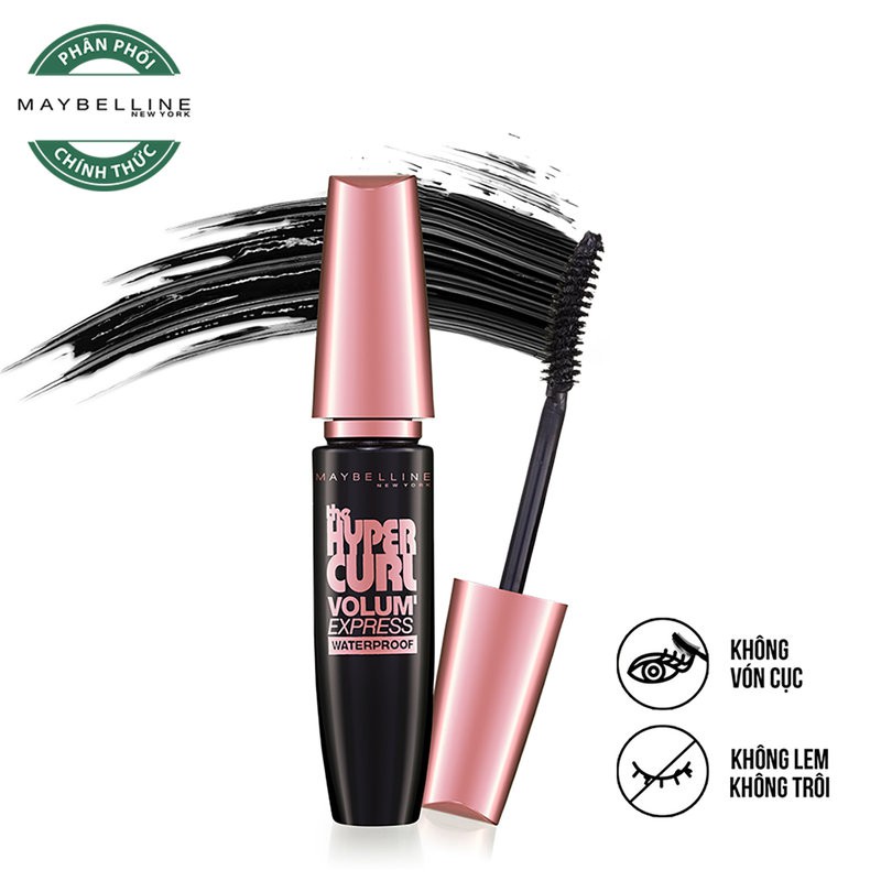 Mascara Làm Cong Và Dày Mi Maybelline Volum' Express Hyper Curl - 9.2ml