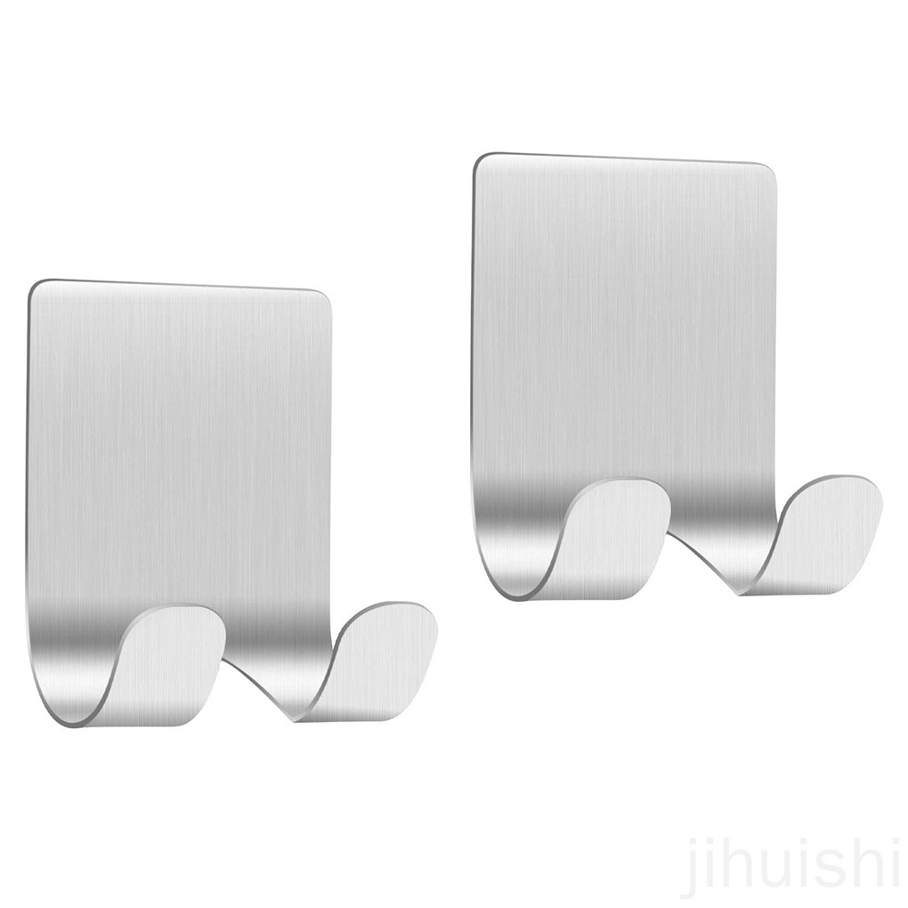 Bộ 2 Móc Treo Dao Cạo Râu Gắn Tường Bằng Thép Không Gỉ