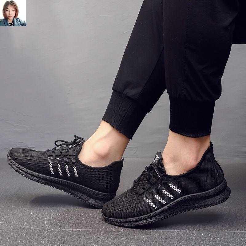 Giày Sneaker Nam SAYT 4 Sọc Đế 3D Chất Vải Chun Co Dãn | BigBuy360 - bigbuy360.vn