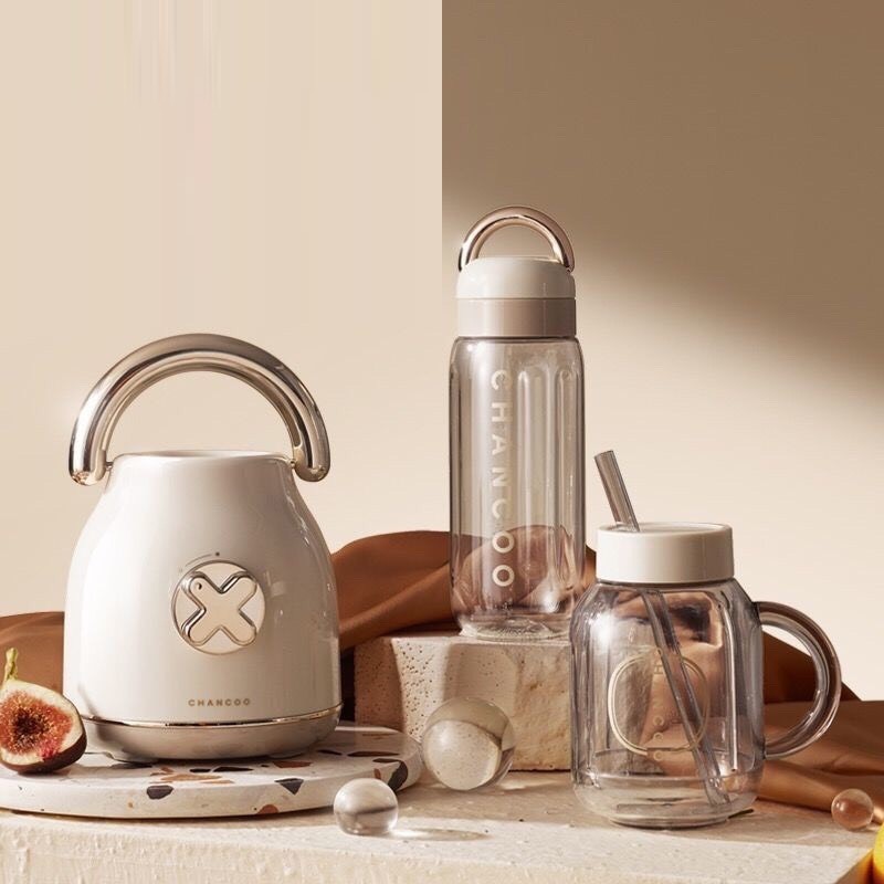 Máy xay sinh tố hoa quả trái cây kiểu dáng cổ điển CHANCOO cao cấp chính hãng bảo hành 12 tháng