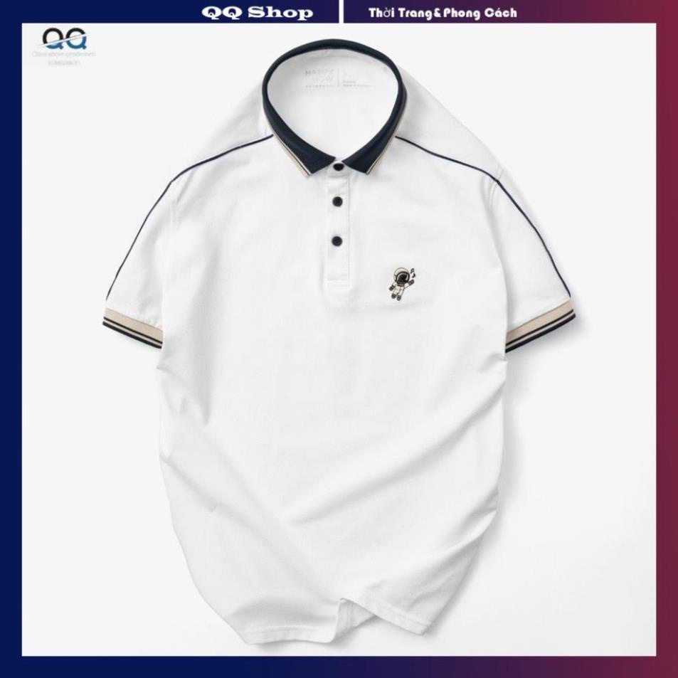 Áo thun nam, áo Polo Mio cổ bẻ vải cá sấu Cotton trẻ trung mặc mát cả ngày New - ! *