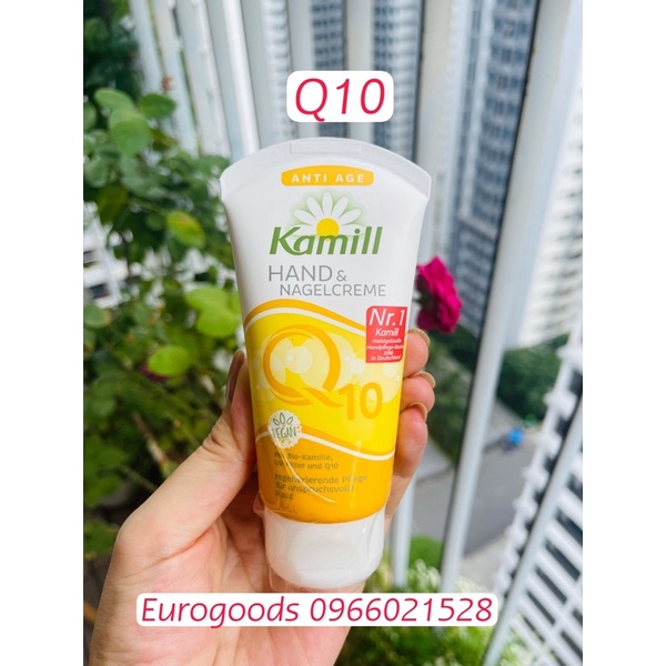 Kem dưỡng da tay và móng tay ⚡ CAO CẤP ⚡ Kem dưỡng tay Classic Kamill hand &amp; nail cream 75ml và 100ml - Đức đủ bill