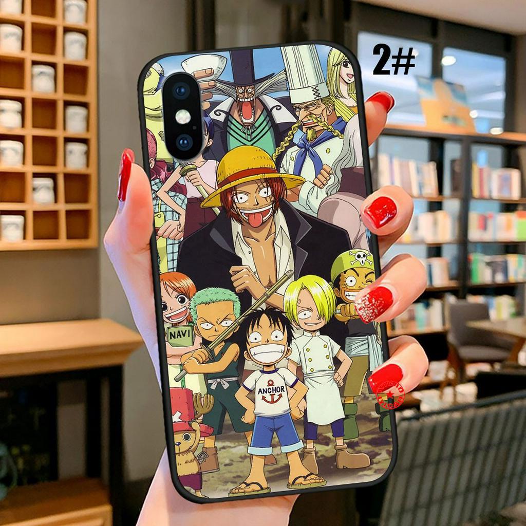 Ốp Điện Thoại Họa Tiết Hoạt Hình one piece ti11 Dễ Thương Cho xiaomi mi note 10 max 3 mix 2s a1 a2 a3 lite pro 5x 6x pocophone f1