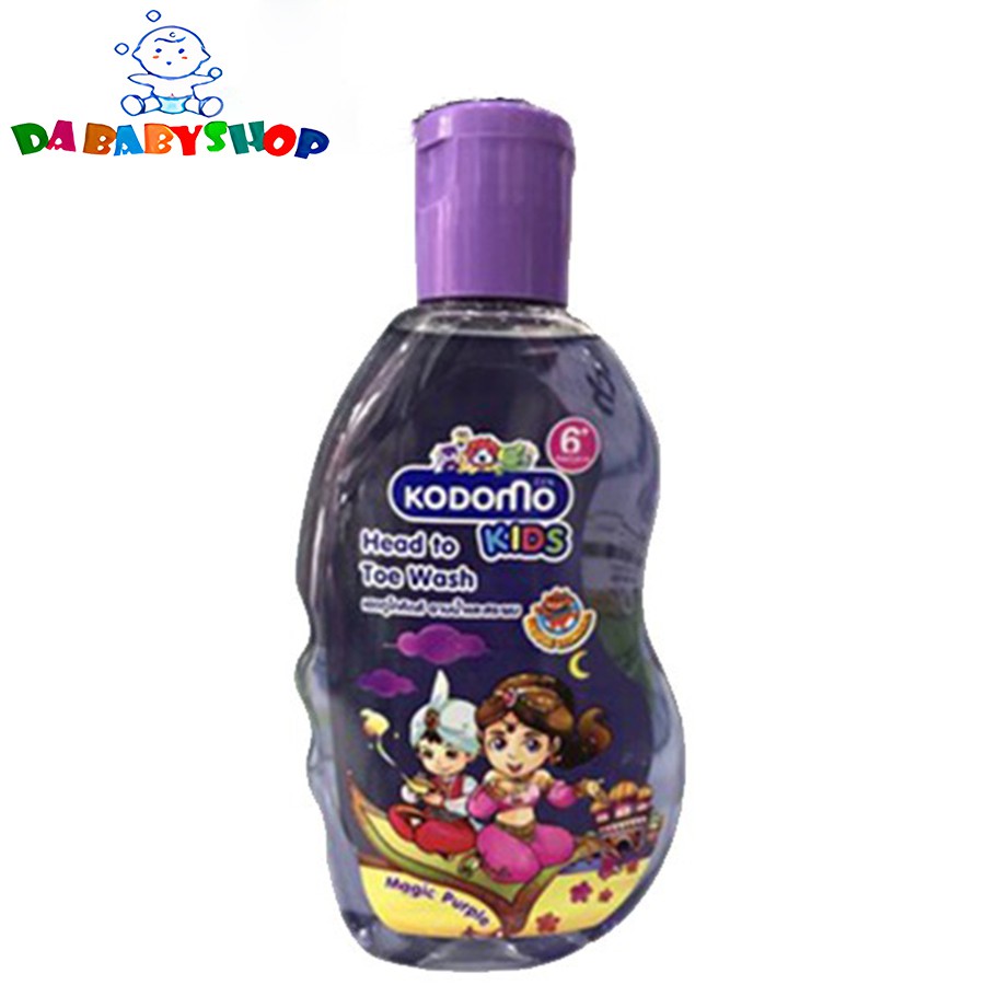 Dầu Tắm Gội Kodomo Cho Bé Từ 6 Tuổi Chính Hãng Thái Lan 200ml