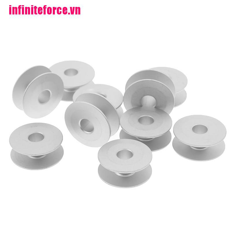 Bộ 10 Cuộn Chỉ Nhôm 21mm Chuyên Dụng Cho Máy May Brother