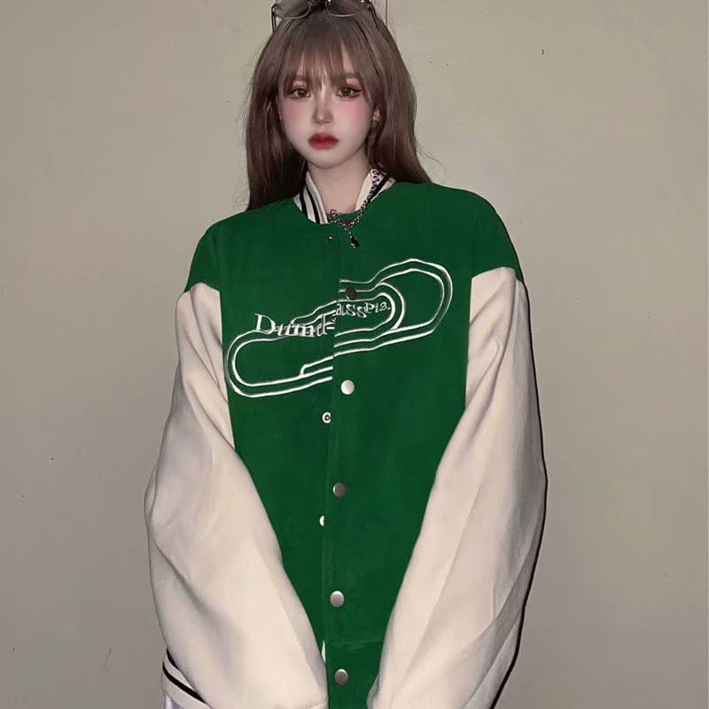 Áo Khoác Bóng Chày Thời Trang Cổ Điển Cho Nam Nữ | BigBuy360 - bigbuy360.vn