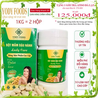 Mầm đậu nành yody foods đẹp da, đào thải độc tố gan, cân bằng nội tiết tố 500G