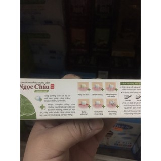 KEM ĐÁNH RĂNG NGỌC CHÂU (trắng sáng) lên giá