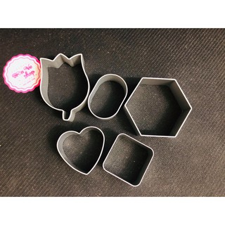 Khuôn bánh dứa đủ mẫu mini cho bánh nặng 15g