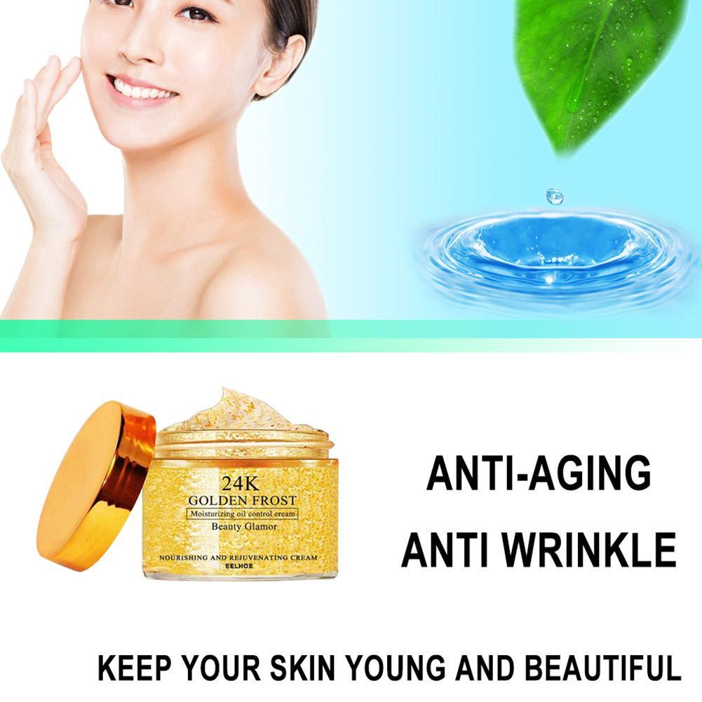 (Hàng Mới Về) Kem Dưỡng Da Mắt Chứa Tinh Chất Vàng 24k Và Collagen Xóa Quầng Thâm Và Bọng Mắt D2X5