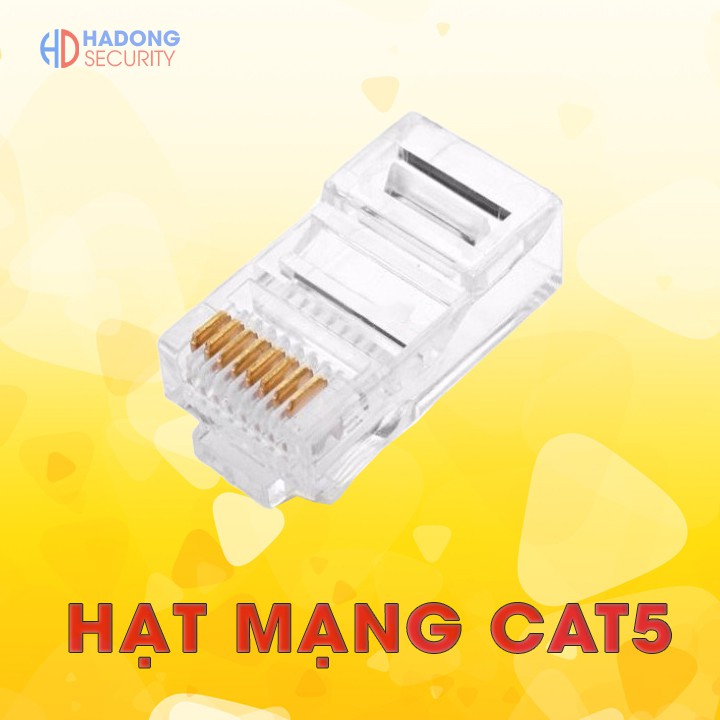 10 Hạt mạng bấm dây mạng CAT5E chính hãng