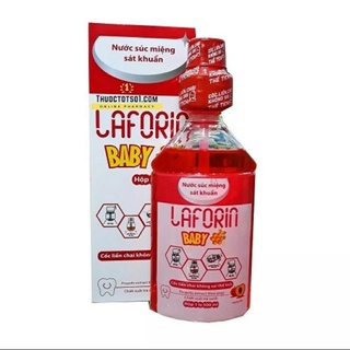 Nước súc miệng sát khuẩn, ngừa Virus LAFORIN