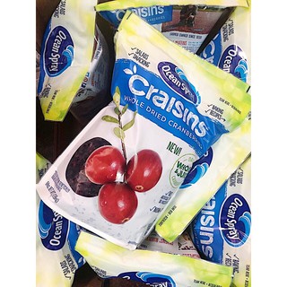 Nam việt quất sấy khô Mỹ - Ocean Spray CRANSINS DRIED CRANBERRIES mẫu mới
