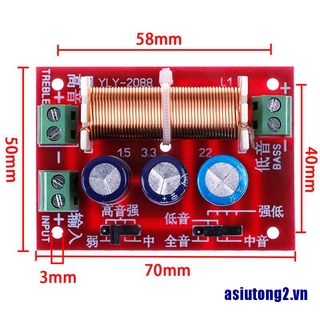 Bộ Chia Tần Số Âm Thanh 2 Chiều 400w Cho Loa < Asiu