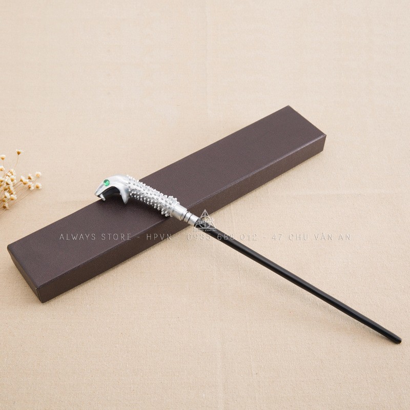 [ HÀNG CHUẨN - CAO CẤP - KÈM ẢNH THẬT] Đũa phép Lucius Malfoy - Gậy thần phù thuỷ cực đẹp