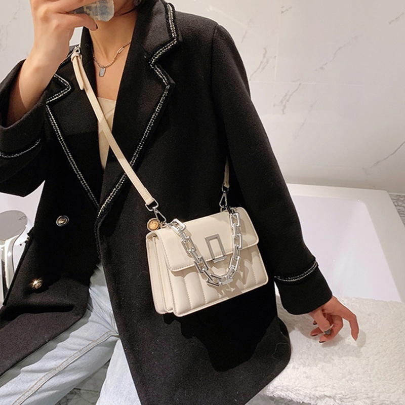 Túi Đeo Chéo Vai Bằng Da PU Thời Trang Dành Cho Nữ