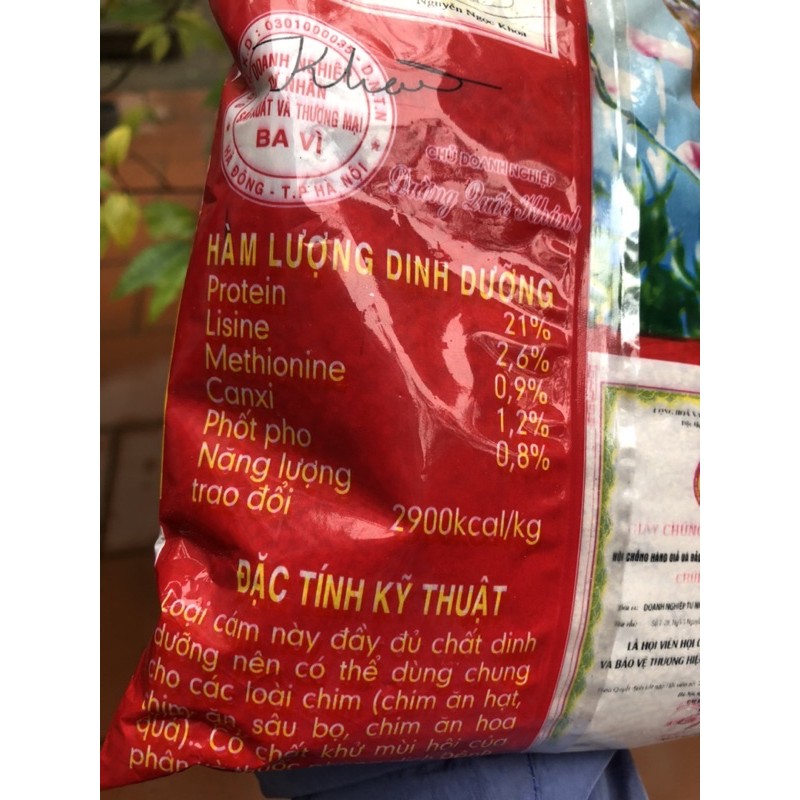 Cám trứng Ba Vì  thưc ăn chim cảnh